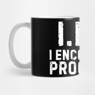 IEP I Encourage Progress Mug